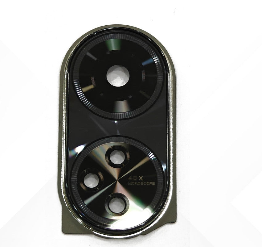 Camera Glass Lens With Frame for Realme C75 Black Camera Glass Lens With Frame for Realme C75 Black